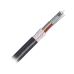 Cable de Fibra Óptica 12 Hilos, OSP (Planta Externa), No Armada (Dieléctrica), MDPE (Polietileno de Media Densidad), Multimodo OM4 50/125 Optimizada, Precio Por Metro