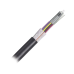 Cable de Fibra Óptica 24 Hilos, OSP (Planta Externa), No Armada (Dieléctrica), MDPE (Polietileno de Media Densidad), Multimodo OM4 50/125 Optimizada, Precio Por Metro