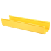 Canaleta FiberRunner™ 6X4, de PVC Rígido, Color Amarillo, 1.8 m de Largo