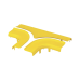 Tapa Opcional para Accesorio en T Horizontal FRT4X4YL, Color Amarillo 