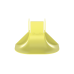 Accesorio de Control de Radio de Curvatura, Para Bajadas de Cable con Canaletas FiberRunner 2x2, Color Amarillo