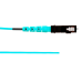 Pigtail de Fibra Óptica SC Simplex, Multimodo OM3 50/125, 900um, Color Aqua, 2 Metros (6.56 Pies)