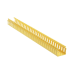 Canaleta Ranurada de PVC sin Tapa, Tipo H (Tapa Abisagrada), 2 in de Ancho, 2 in de Alto y 1828.8 mm de Largo, Color Amarillo