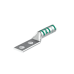 Zapata de compresión LCC2-14A-Q para cal. 2 Awg, Doble barreno para tornillo prisionero de 1/4, Espaciado de orificio 16 mm, 1 Pz