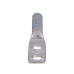 Zapata de compresión LCC6-14A-L para cal. 6 Awg, Doble barreno para tornillo prisionero de 1/4, Espaciado de orificio 16mm, 1 Pz