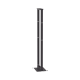 Rack de Dos Postes Estándar de 19 in, Rieles Numerados y Roscados #12-24, Fabricado en Aluminio, 45 Unidades de Rack, Color Negro