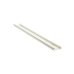 Base para canaleta T-45, de PVC rígido, con orificios perforados para montaje, 60.3 x 18.5 x 3000 mm, Color Blanco Mate