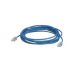 Cable de Parcheo TX6, UTP Cat6, Diámetro Reducido (28AWG), Color Azul, 30 Metros (98.43 Pies)