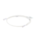 Cable de Parcheo TX6, UTP Cat6, Diámetro Reducido (28AWG), Color Blanco Mate, 1.52 Metros (5 Pies)