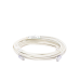 Cable de Parcheo TX6, UTP Cat6, 24 AWG, CM, Color Blanco Mate, 9.14 Metros (30 Pies)