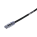 Cable de Parcheo TX6, UTP Cat6, 24 AWG, CM, Color Negro, 0.91 Metros (3 Pies)