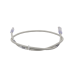 Cable de Parcheo TX6, UTP Cat6, 24 AWG, CM, Color Gris, 0.91 Metros (3 Pies)