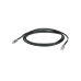Cable de Parcheo TX6, UTP Cat6, 24 AWG, CM, Color Negro, 2.13 Metros (7 Pies)