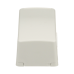Caja de Montaje en Superficie, Para 1 Módulo Mini-Com, Color Blanco Mate