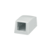 Caja de Montaje en Superficie, Para 1 Módulo Mini-Com, Color Blanco