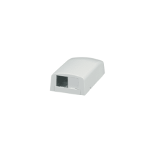 Caja de Montaje en Superficie, Para 2 Módulos Mini-Com, Color Blanco