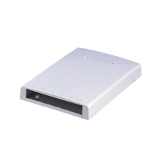 Caja de Montaje en Superficie, con Accesorio para Resguardo de Fibra Óptica, para 6 Módulos Mini-Com, Color Blanco