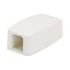 Caja de Montaje en Superficie, Para 1 Módulo Mini-Com, Color Blanco Mate
