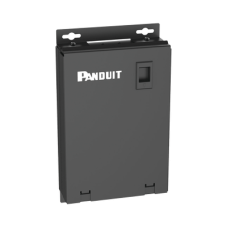 Punto de Consolidación de 12 Puertos Mini-Com, Instalación en Piso, Pared o Techo, Fabricado en Acero, Color Negro