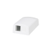 Caja de Montaje en Superficie, Para 2 Módulos Keystone, Color Blanco