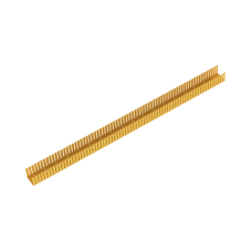 Canaleta Ranurada de PVC sin Tapa, Fiber-Duct™, 4 in de Ancho, 4 in de Alto y 1828.8 mm de Largo, Color Amarillo