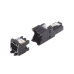 Plug RJ45 UTP, Instalación Recta, Terminación en Campo Certificable, Compatible con Cat5e, Cat6 y Cat6A, Color Negro Plug RJ45 UTP, Instalación Recta, Terminación en Campo Certificable, Compatible con Cat5e, Cat6 y Cat6A, Color Negro