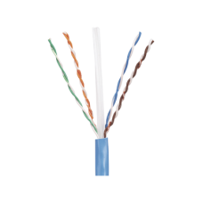 Bobina de Cable UTP 305 m. de Cobre, PanNet, Azul, Categoría 5e (24 AWG), PVC (CM), de 4 pares