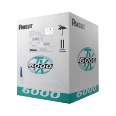 Bobina de Cable UTP 305 Metros (1000 Pies) de Cobre, TX6000? PanNet, Reelex, Amarillo, Categoría 6 Mejorado (23 AWG), PVC (CM), de 4 Pares