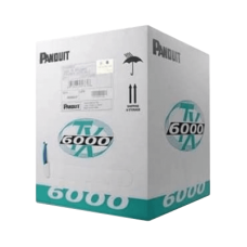 Bobina de Cable UTP 305 Metros (1000 Pies) de Cobre, TX6000? PanNet, Reelex, Amarillo, Categoría 6 Mejorado (23 AWG), PVC (CM), de 4 Pares