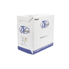 Bobina de Cable UTP de 4 Pares, Cat6 de Rango Extendido, 22 AWG, CMP (Plenum), Color Azul, 305 Metros (1000 Pies)