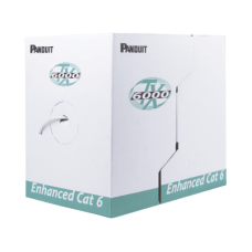 Bobina de Cable UTP 305 Metros (1000 Pies) de Cobre, TX6000? PanNet, Reelex, Gris, Categoría 6 Mejorado (23 AWG), PVC (CMR, Riser), de 4 Pares