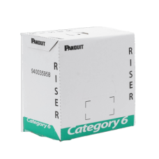 Bobina de Cable UTP, Categoría 6 de Alto Rendimiento (+350 MHz), 23 AWG, PVC (CMR, Riser), Bobina de 305 Metros (1000 Pies), Color Azul