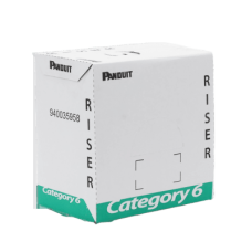 Bobina de Cable UTP, Categoría 6 de Alto Rendimiento (+350 MHz), 23 AWG, PVC (CMR, Riser), Bobina de 305 Metros (1000 Pies), Color Azul