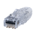 Plug RJ45 Cat6 de 3 Piezas, Para Cable UTP de Calibre 23-24 AWG, Chapado en Oro de 50 micras, Paquete de 100 Piezas