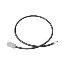 Cable de Conexión en Campo Jack a Plug RJ45 de Uso Exterior, Categoría 6A, Blindado (S/FTP), 1 Metro, Color Negro