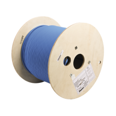 Bobina de Cable Blindado F/UTP de 4 Pares, Cat6A, Soporte de Aplicaciones 10GBase-T, LSZH (Libre de Gases Tóxicos), Color Azul, 305 Metros (1000 Pies) Bobina de Cable Blindado F/UTP de 4 Pares, Cat6A, Soporte de Aplicaciones 10GBase-T, LSZH (Libre de Gases Tóxicos), Color Azul, 305 Metros (1000 Pies)