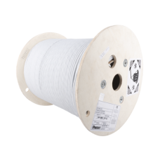 Bobina de Cable Blindado F/UTP de 4 Pares, Cat6A, Soporte de Aplicaciones 10GBase-T, LSZH (Libre de Gases Tóxicos), Color Blanco, 305 Metros (1000 Pies) Bobina de Cable Blindado F/UTP de 4 Pares, Cat6A, Soporte de Aplicaciones 10GBase-T, LSZH (Libre de Gases Tóxicos), Color Blanco, 305 Metros (1000 Pies)