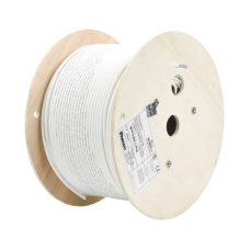 Bobina de Cable UTP de 4 Pares, Vari-MaTriX, Cat6A, 23 AWG, LSZH (Libre de Gases Tóxicos), Color Blanco, 305m
