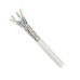 Bobina de Cable Blindado S/FTP de 4 Pares, Cat7, Inmune a Ruido e Interferencias, LSZH (Bajo Humo, Cero Halógenos), Color Blanco, Bobina de 500 Metros (1640 Pies) Bobina de Cable Blindado S/FTP de 4 Pares, Cat7, Inmune a Ruido e Interferencias, LSZH (Bajo Humo, Cero Halógenos), Color Blanco, Bobina de 500 Metros (1640 Pies)