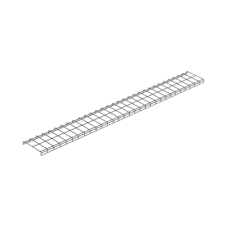Charola para Canalización Wyr-Grid® Tipo Malla, Con Pintura Electrostática en Color Negro, 12 in (317.5 mm) de Ancho, 53.1 mm de Alto y 3 m de Largo