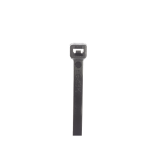 Cincho STRONGHOLD, 370 mm largo x 4.8mm ancho, Tensión 50 lb (222 N) Nylon 6,6 Color Negro, Paquete de 100 Piezas