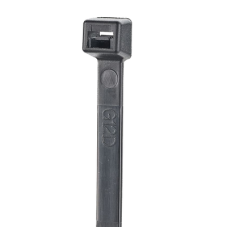 Cincho STRONGHOLD de Nylon 6.6, 1020mm largo x 9mm ancho, Color Negro Exterior, Resistente a Rayos UV, Paquete de 50 Piezas