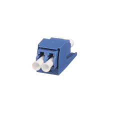 Módulo Acoplador LC Duplex, para Fibra Óptica Monomodo OS1/OS2, Tipo Mini-Com, Color Azul Módulo Acoplador LC Duplex, para Fibra Óptica Monomodo OS1/OS2, Tipo Mini-Com, Color Azul
