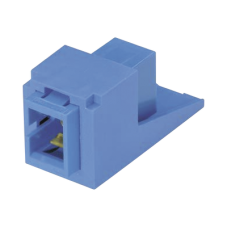 Módulo Acoplador SC Simplex, para Fibra Óptica Monomodo OS1/OS2, Tipo Mini-Com, Color Azul Módulo Acoplador SC Simplex, para Fibra Óptica Monomodo OS1/OS2, Tipo Mini-Com, Color Azul