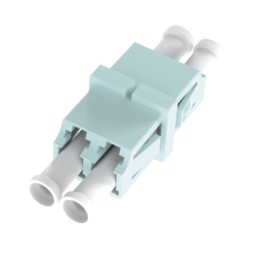 Módulo Acoplador LC Duplex, Para Fibra Multimodo, Color Aqua Módulo Acoplador LC Duplex, Para Fibra Multimodo, Color Aqua