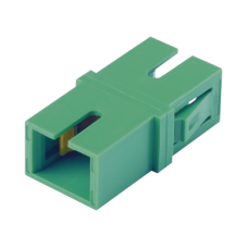 Módulo Acoplador SC/APC Simplex, Para Fibra Monomodo, Color Verde Módulo Acoplador SC/APC Simplex, Para Fibra Monomodo, Color Verde