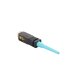 Conector de Fibra Óptica SC Simplex OptiCam, Multimodo 50/125 OM3/OM4, Pre-pulido, Color Aqua