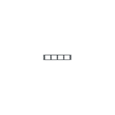 Patch Panel de Fibra Óptica, Para 8 Placas Acopladoras FAP o FMP, Color Negro, 2UR