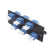 Placa Acopladora de Fibra Óptica FAP, con 6 Conectores LC Duplex (12 Fibras), para Fibra Monomodo OS1/OS2, Color Azul