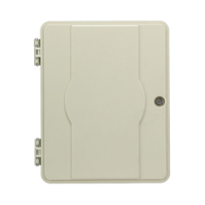 Gabinete Pasivo de Fibra Óptica, Acepta Cuatro Placas FPONEAP12, IP55, Montaje en Poste o Pared